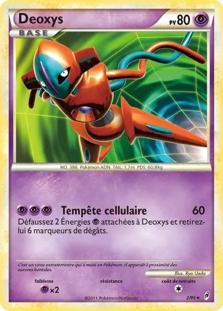 Carte Pokémon Deoxys #2 — L'Appel des Légendes