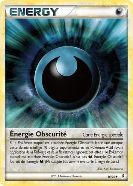 Carte Pokémon Énergie Obscurité #86 — L'Appel des Légendes