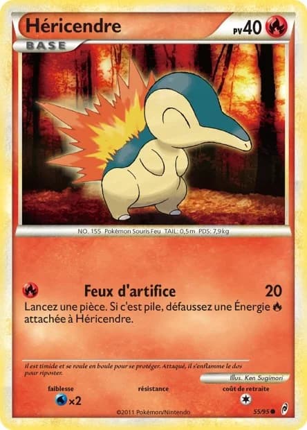 Carte Pokémon Héricendre #55 — L'Appel des Légendes