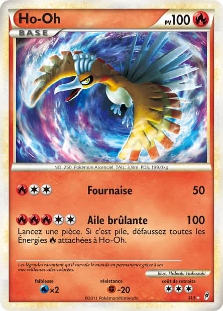Carte Pokémon Ho-Oh #100 — L'Appel des Légendes