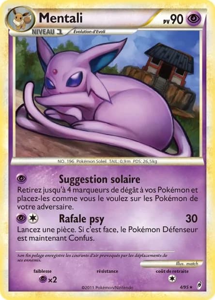 Carte Pokémon Mentali #4 — L'Appel des Légendes
