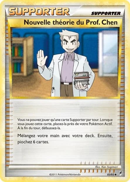 Carte Pokémon Nouvelle théorie du Prof. Chen #83 — L'Appel des Légendes