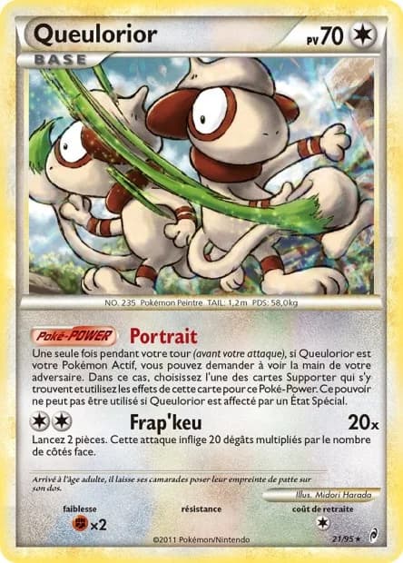 Carte Pokémon Queulorior #21 — L'Appel des Légendes