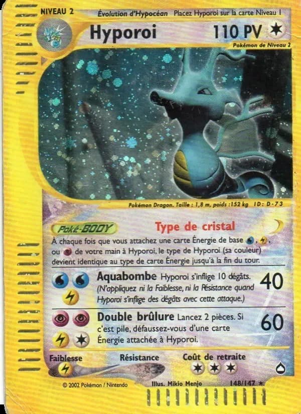 Carte Pokémon Hyporoi #148 — Aquapolis