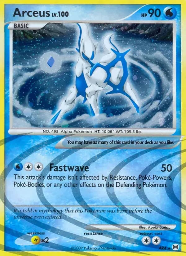 Carte Pokémon Arceus #AR4 — Arceus