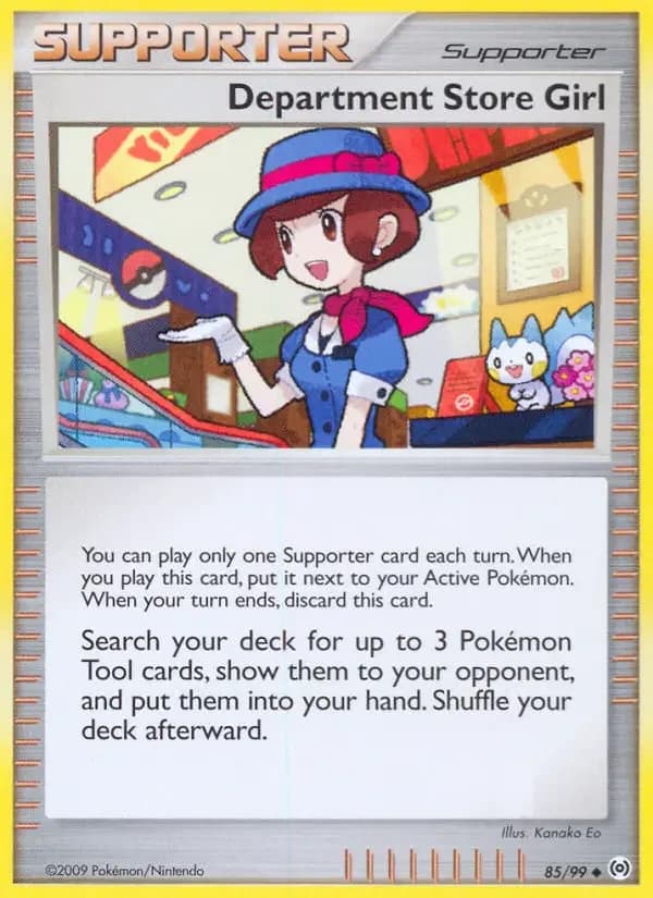 Carte Pokémon Department Store Girl #85 — Arceus