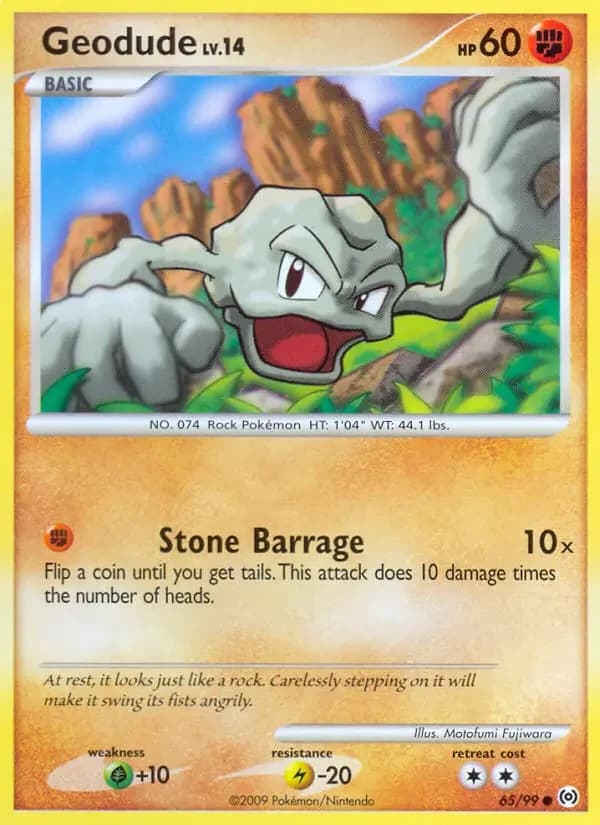 Carte Pokémon Racaillou #65 — Arceus