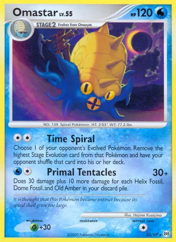 Carte Pokémon Amonistar #23 — Arceus