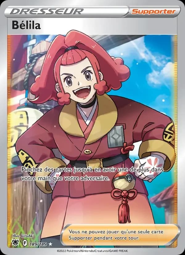 Carte Pokémon Bélila #189 — Astres Radieux