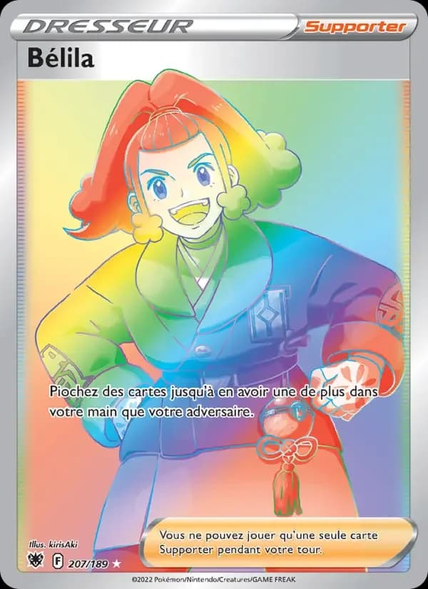 Carte Pokémon Bélila #207 — Astres Radieux