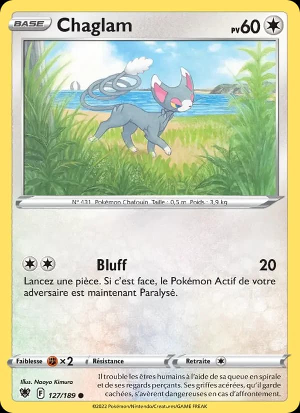 Carte Pokémon Chaglam #127 — Astres Radieux