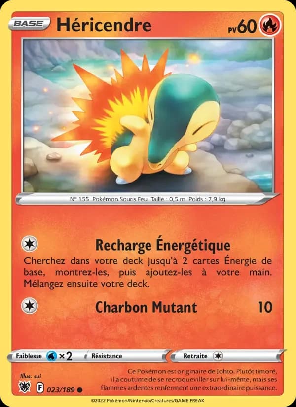 Carte Pokémon Héricendre #023 — Astres Radieux