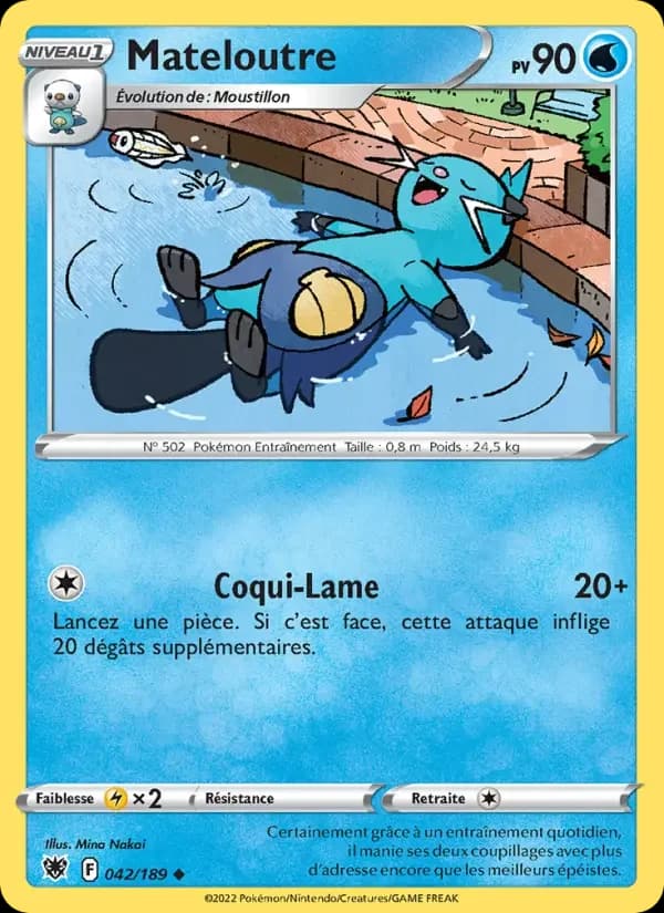 Carte Pokémon Mateloutre #042 — Astres Radieux
