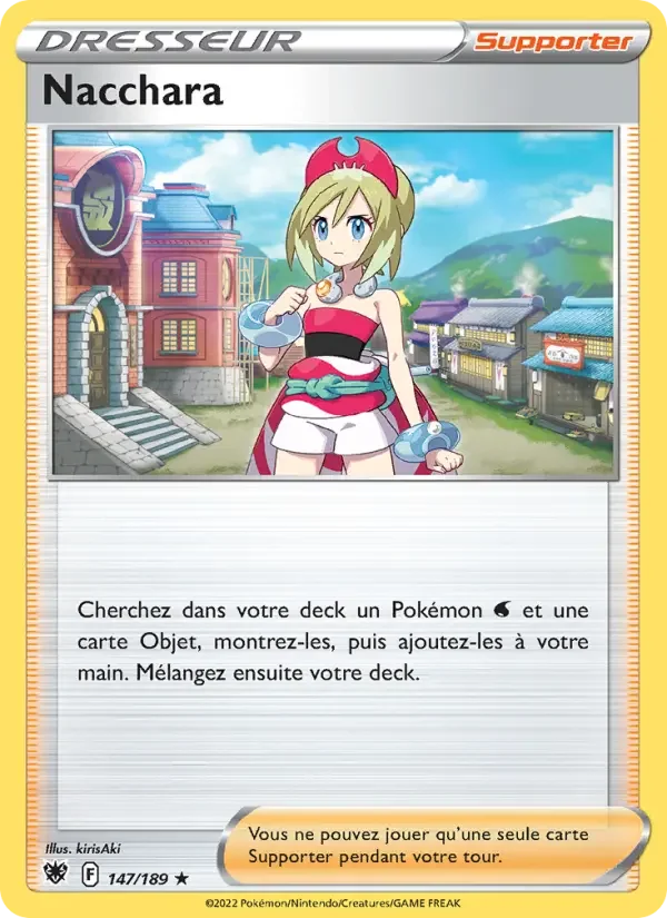 Carte Pokémon Nacchara #147 — Astres Radieux