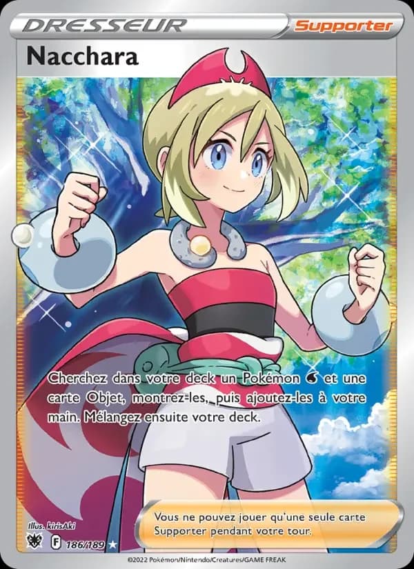 Carte Pokémon Nacchara #186 — Astres Radieux