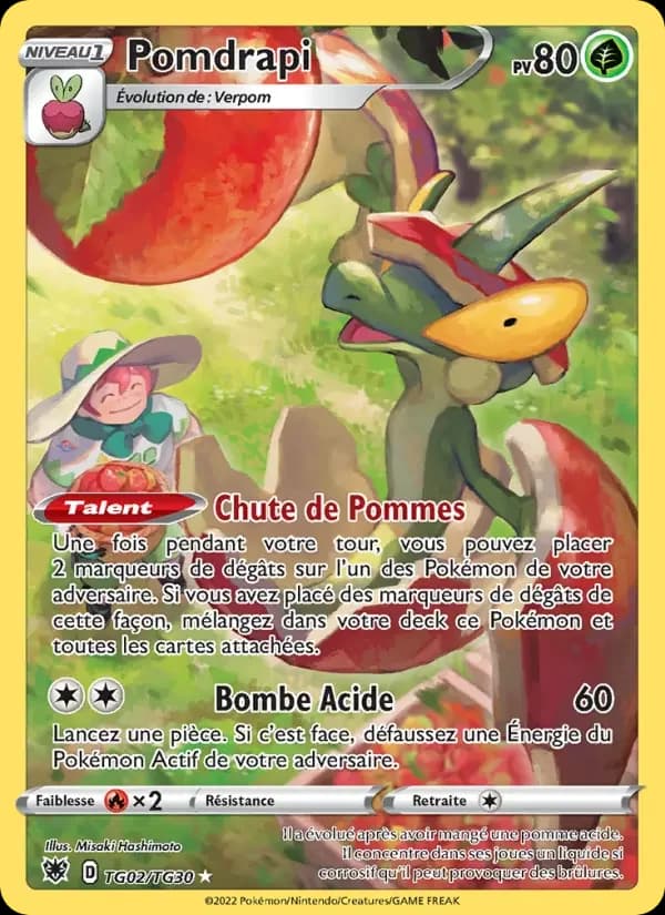 Carte Pokémon Pomdrapi #TG02 — Astres Radieux