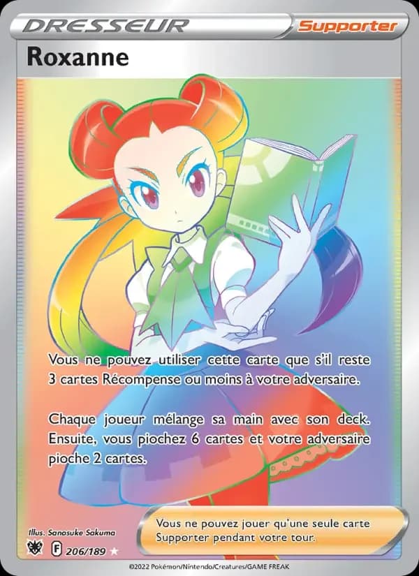 Carte Pokémon Roxanne #206 — Astres Radieux