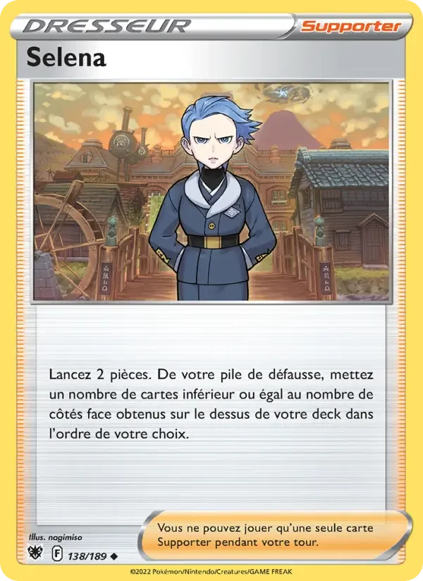 Carte Pokémon Selena #138 — Astres Radieux