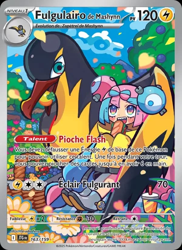 Carte Pokémon Fulgulairo de Mashynn #163 — Aventures Ensemble