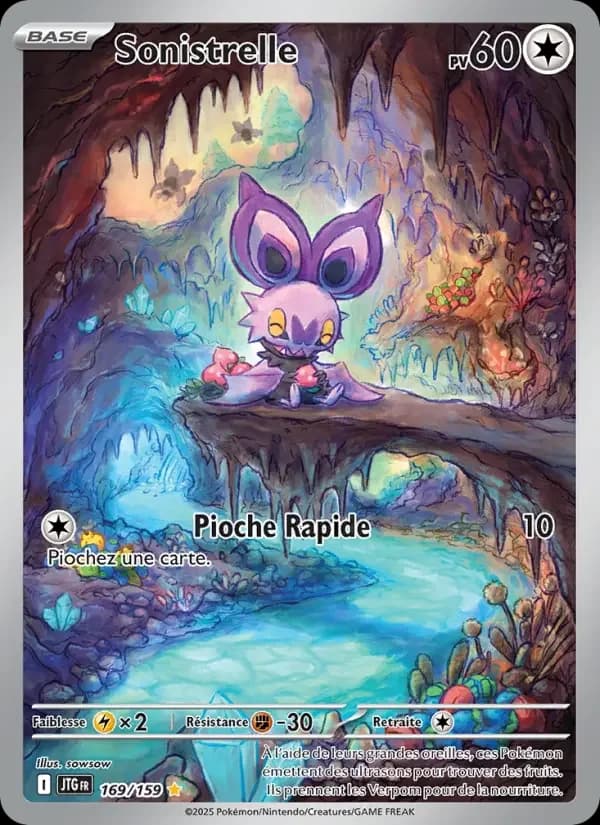 Carte Pokémon Sonistrelle #169 — Aventures Ensemble