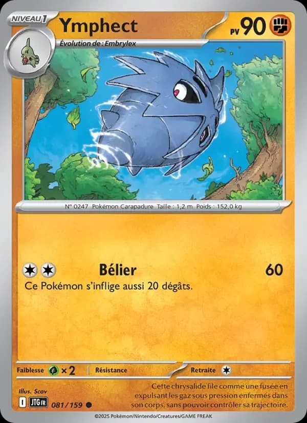 Carte Pokémon Ymphect #081 — Aventures Ensemble
