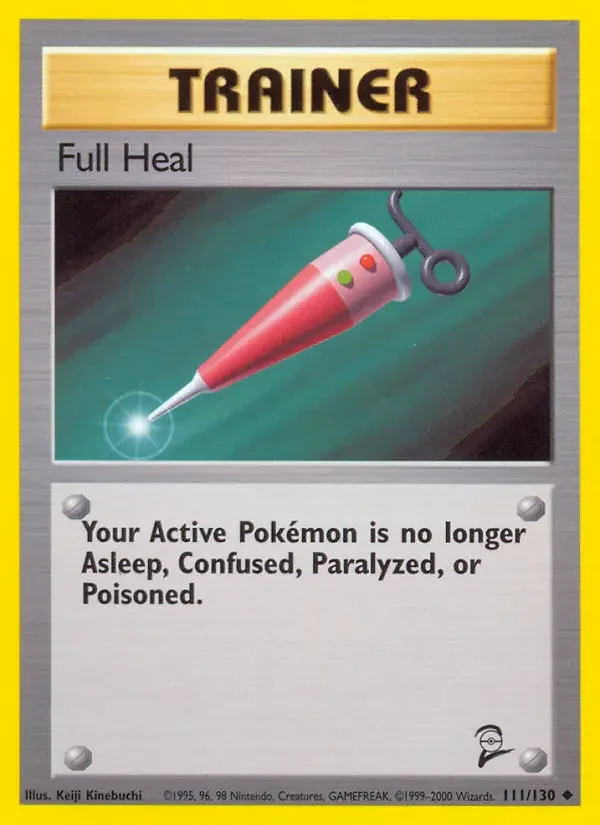Full Heal #111 — Base Set 2