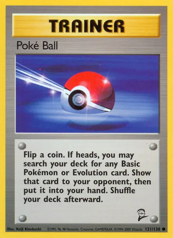 Poké Ball #121 — Base Set 2