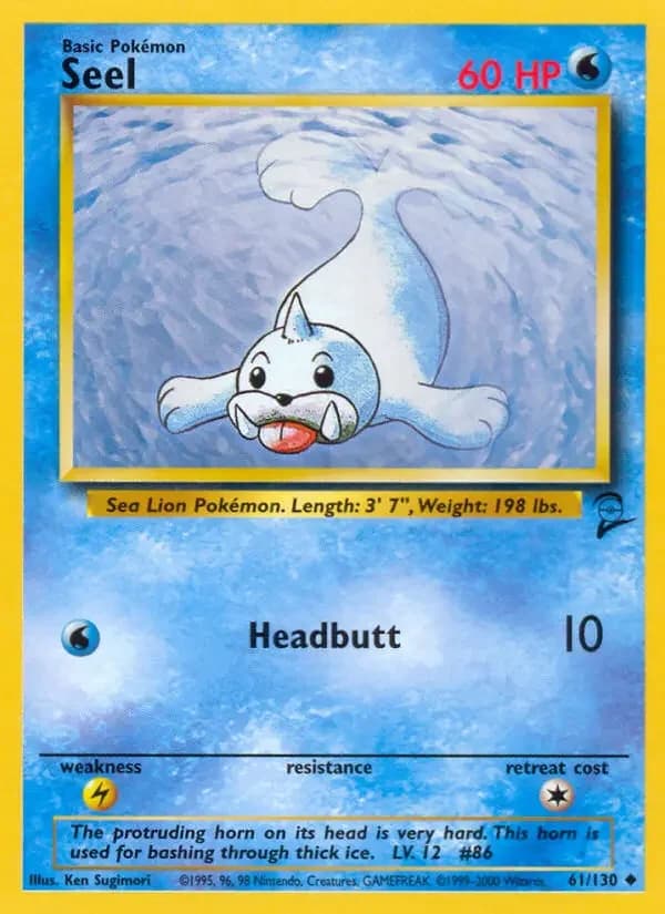 Seel #61 — Base Set 2