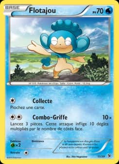 Carte Pokémon Flotajou #11 — Bienvenue à Kalos