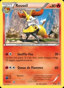 Carte Pokémon Roussil #9 — Bienvenue à Kalos