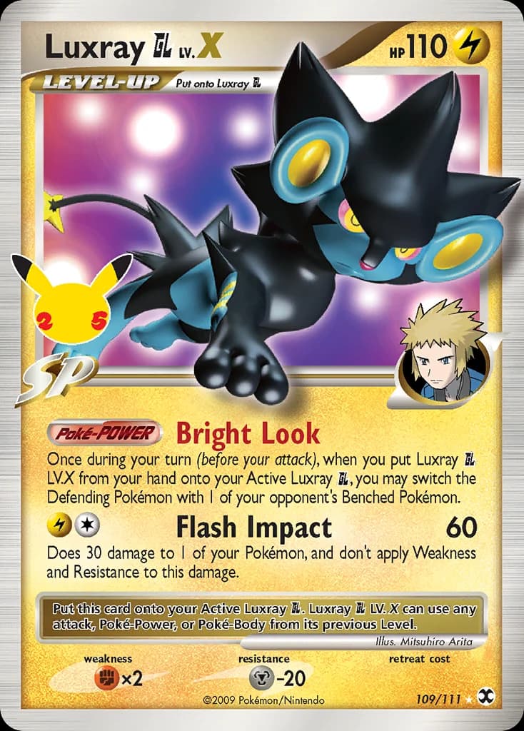 Carte Pokémon Luxray GL NIV.X #42 — Célébrations