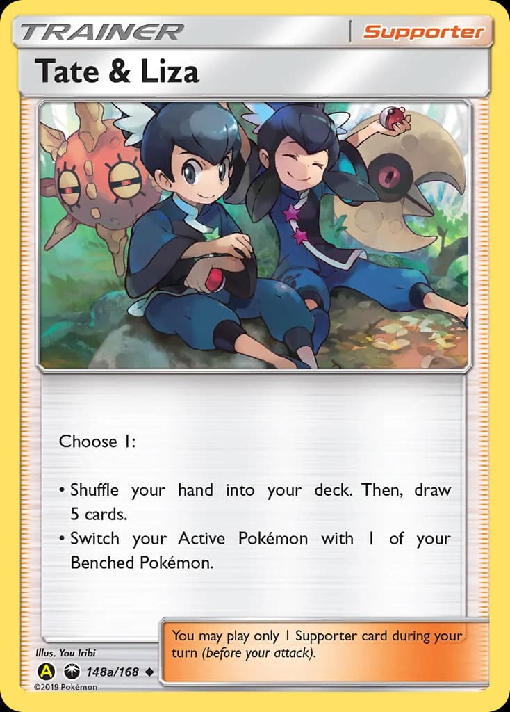 Carte Pokémon Tate & Liza #148a — Tempête Céleste