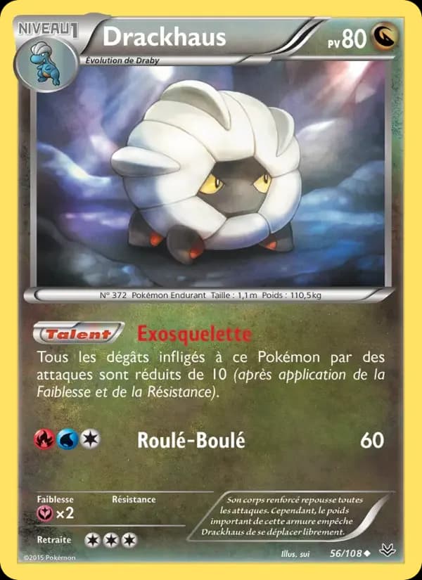 Carte Pokémon Drackhaus #56 — Ciel Rugissant