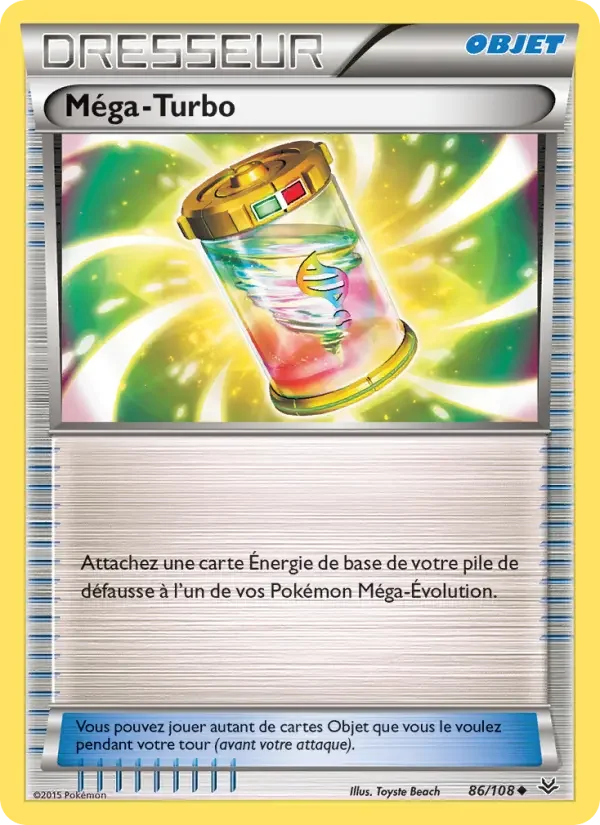 Carte Pokémon Méga-Turbo #86 — Ciel Rugissant