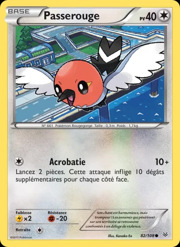 Carte Pokémon Passerouge #82 — Ciel Rugissant