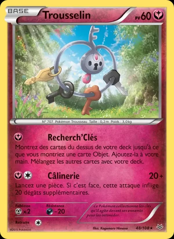 Carte Pokémon Trousselin #48 — Ciel Rugissant