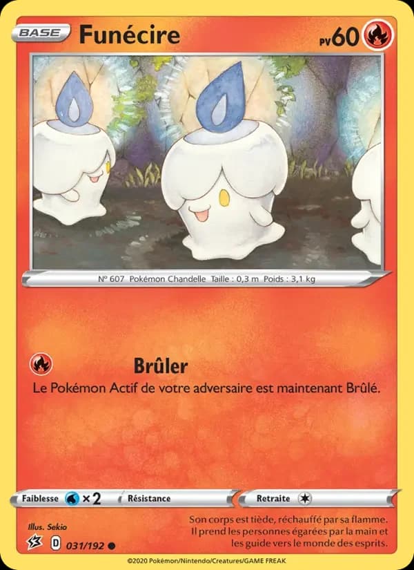 Carte Pokémon Funécire #31 — Clash des Rebelles
