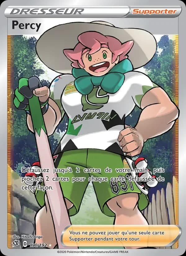 Carte Pokémon Percy #190 — Clash des Rebelles