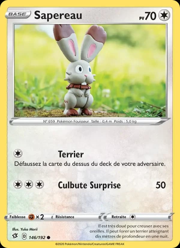 Carte Pokémon Sapereau #146 — Clash des Rebelles