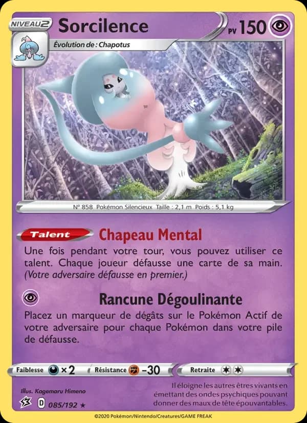 Carte Pokémon Sorcilence #85 — Clash des Rebelles