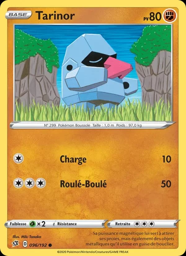 Carte Pokémon Tarinor #96 — Clash des Rebelles