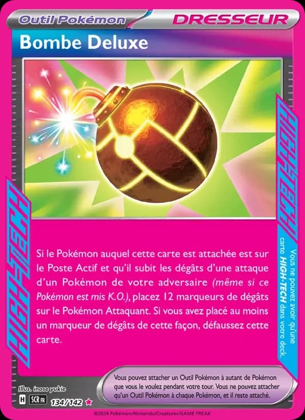 Carte Pokémon Bombe Deluxe #134 — Couronne Stellaire