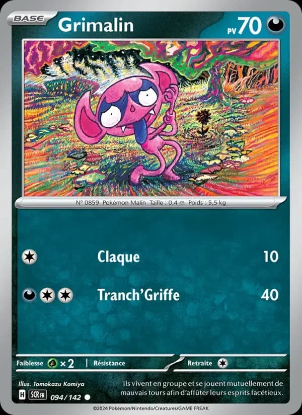 Carte Pokémon Grimalin #094 — Couronne Stellaire