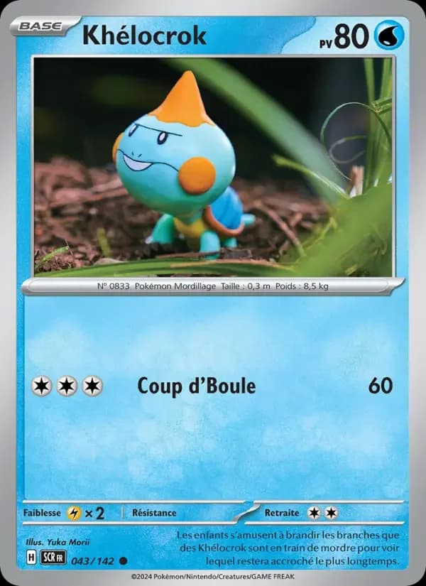 Carte Pokémon Khélocrok #043 — Couronne Stellaire