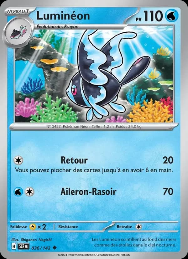 Carte Pokémon Luminéon #036 — Couronne Stellaire