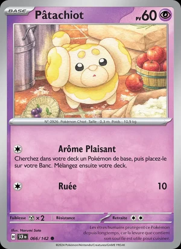 Carte Pokémon Pâtachiot #066 — Couronne Stellaire