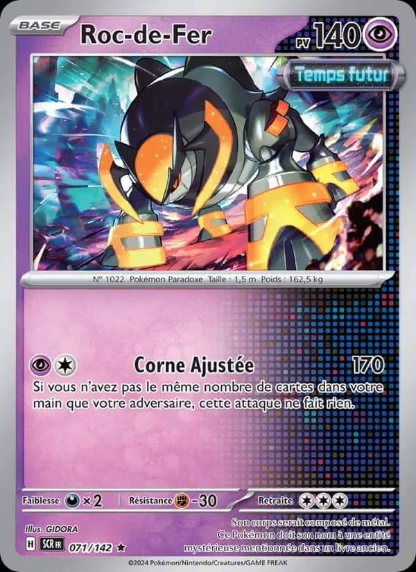 Carte Pokémon Roc-de-Fer #071 — Couronne Stellaire