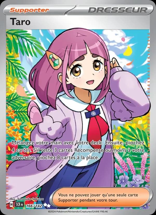 Carte Pokémon Taro #166 — Couronne Stellaire