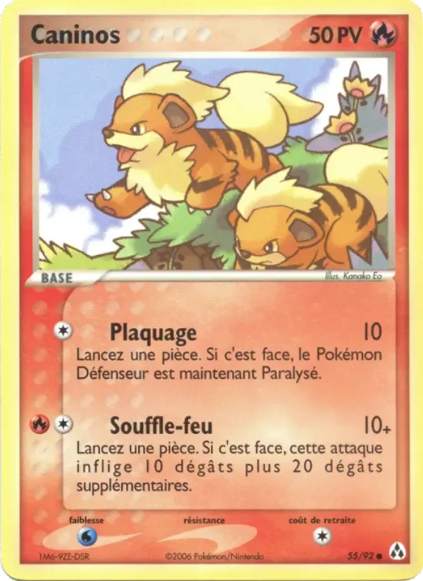 Carte Pokémon Caninos #55 — Créateurs de Légendes