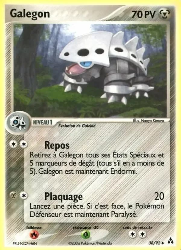 Carte Pokémon Galegon #38 — Créateurs de Légendes